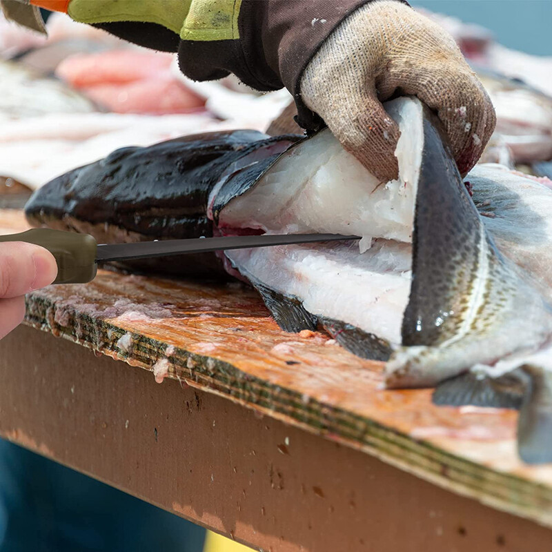 Swiss+Tech Floating Fishing Fillet Knife for Filleting Boning 5 inch Steel Blade