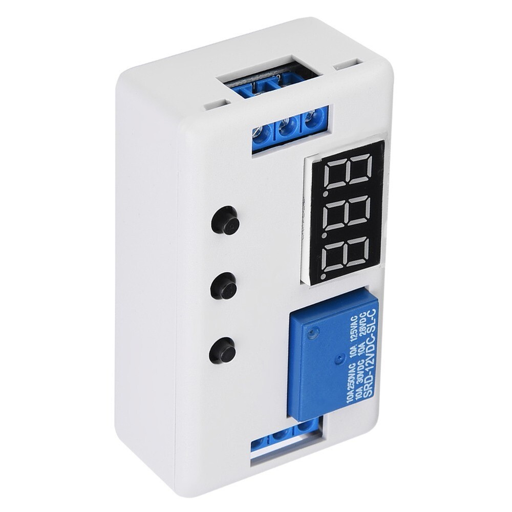 12V LED Display Adjustable Timer Relay Automation Control Switch Module