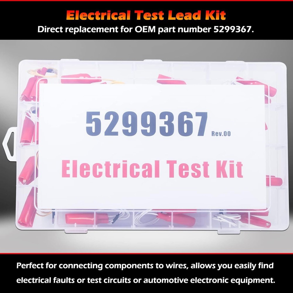 5299367 Electrical Test Lead Kit Electrical Terminal Kit for Cummins 16Pcs