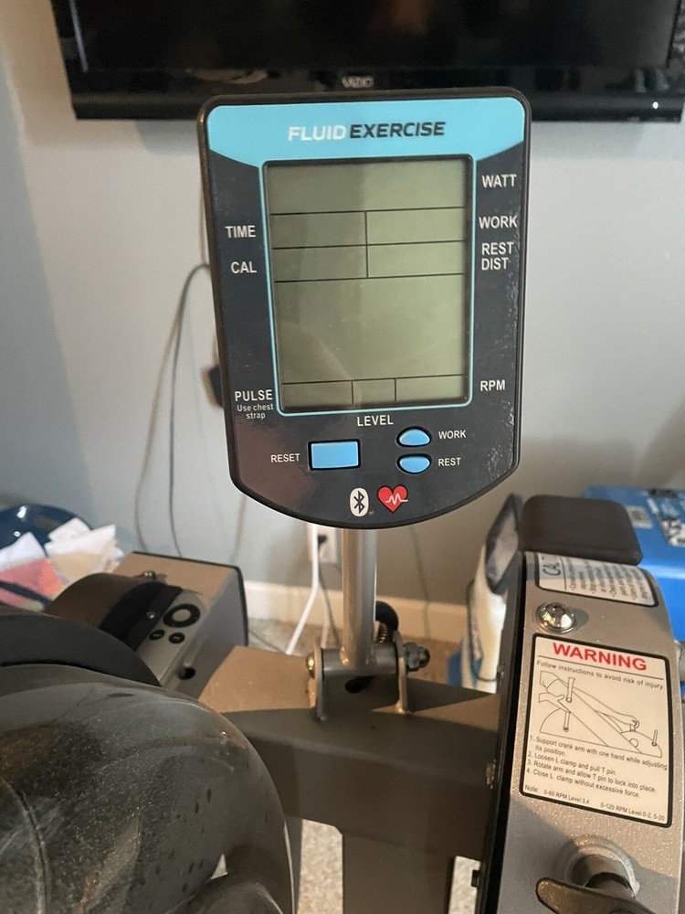 Fluid Exercise E750 Recumbent Cycle