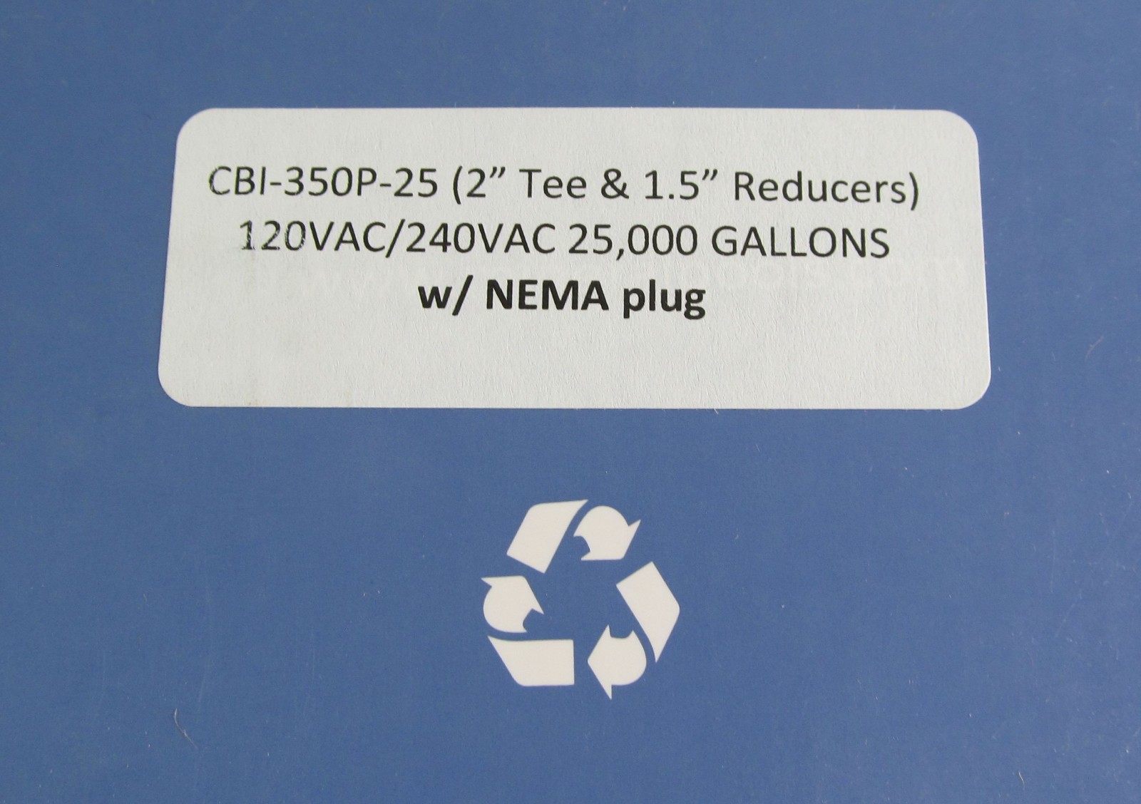 NEW CLEARBLUE MINERAL SYSTEM CBI-350P-25 KIT POOL/ SPA/ HOT TUB IONIZER