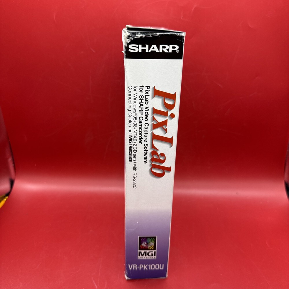 Sharp PixLab Video Capture Software Windows 95/98/NT4.0 For Sharp Camcorder