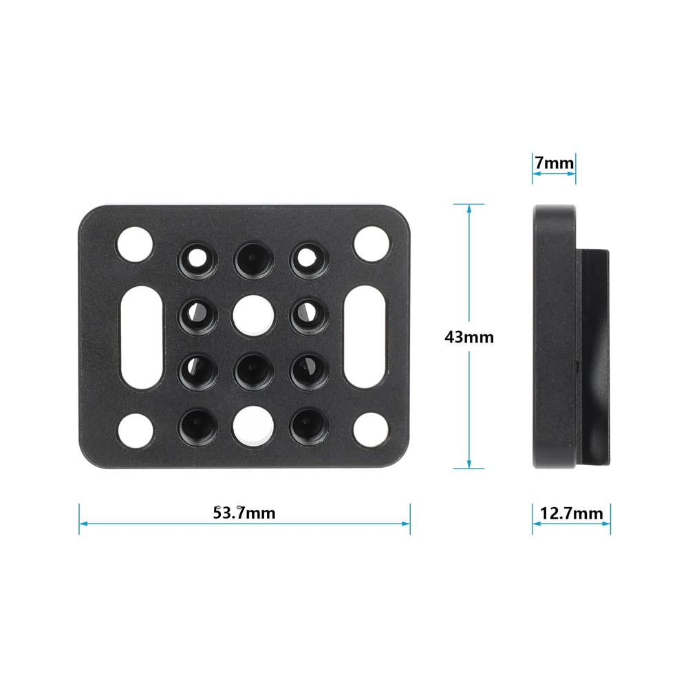 V Lock Wedge Plate Compatible For AMPS Accessories 3774 Camera Mount
