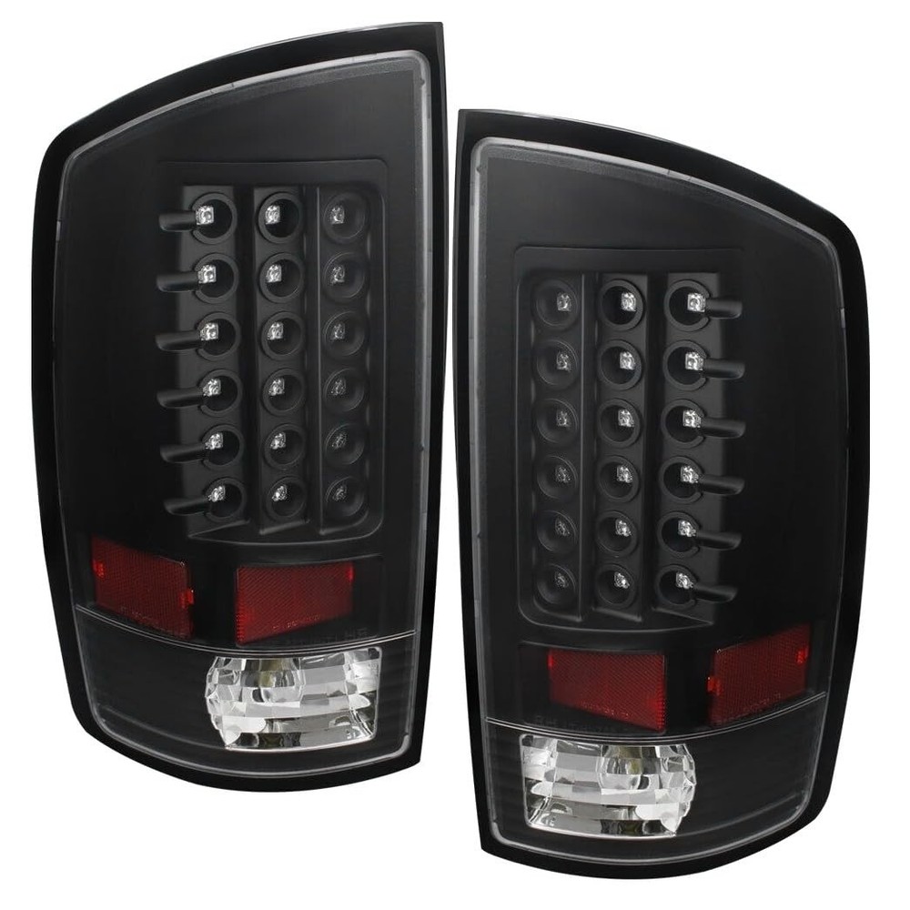 Rear Tail Light Assembly for Ram 2500/3500 2007-2009 Matte Black Left Right