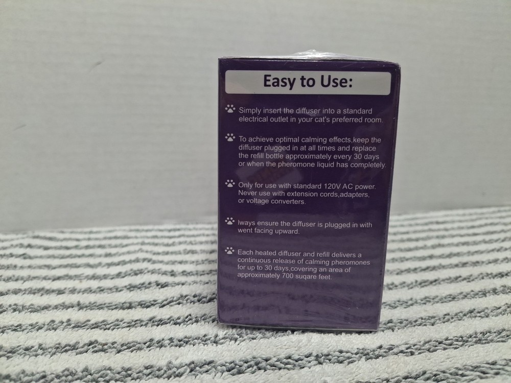 Cat Pheromones and Calming Diffuser for All Cats Pheromone Diffuser + 2 refills
