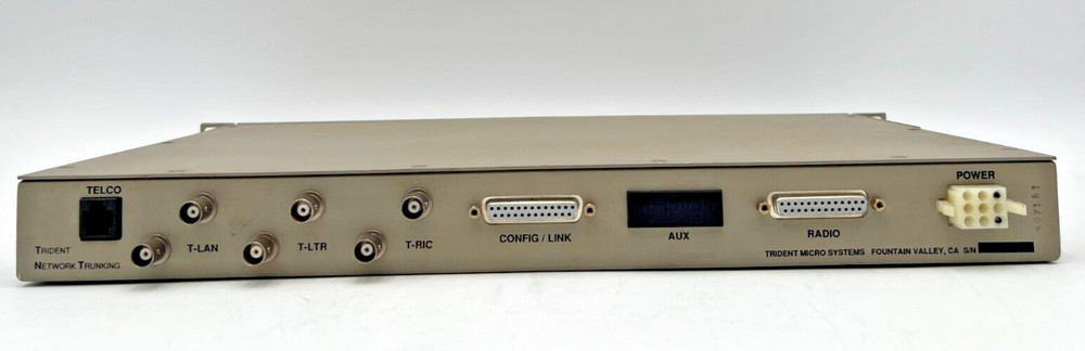 TNT TRIDENT NETWORK TRUNKING CONTROLLER 6 ADAPTERS ON BACK