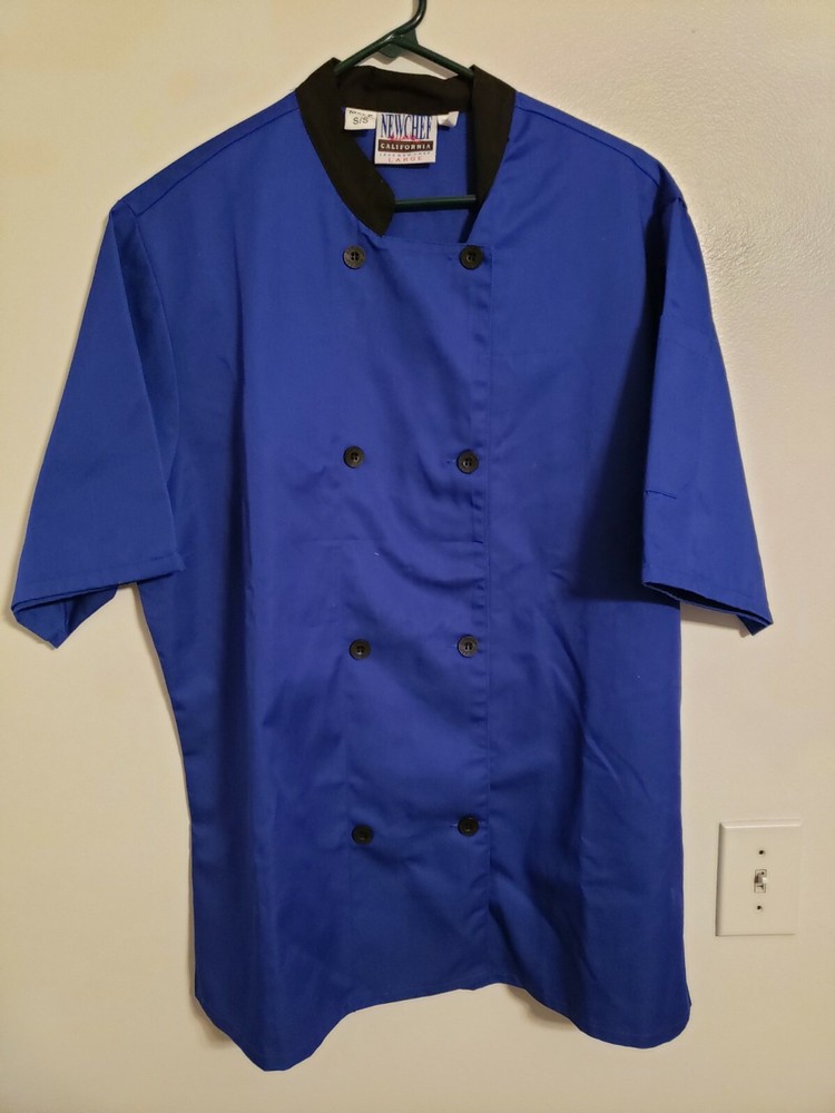 Womens Chef Coat - Blue