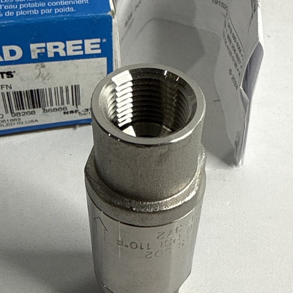 Watts 3/8 Sd2-Fn Backflow Preventer, Size 3/8", 200 Psi