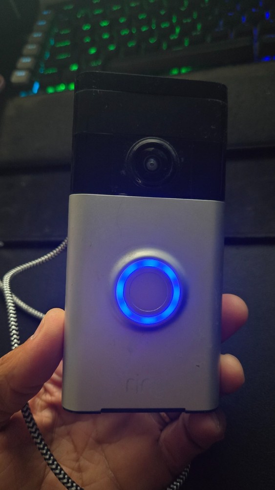 Ring Video Doorbell Smart Security Camera With Mount Kit