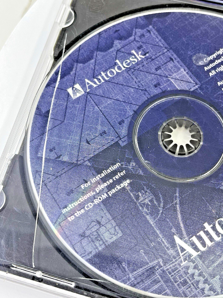 VTG AutoCadlt For Windows 95 Cd And Floppy Disk Bundle