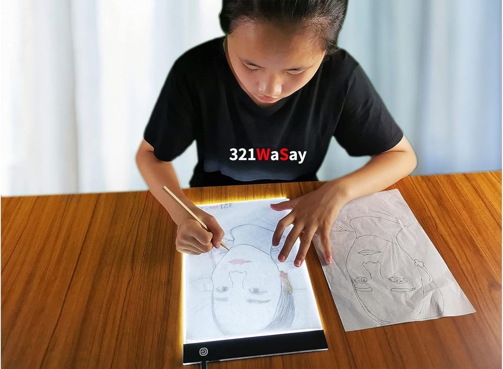 Portable A5 Dimmable LED Tracing Light Box - Ultra-Thin, Eye Protection Tech