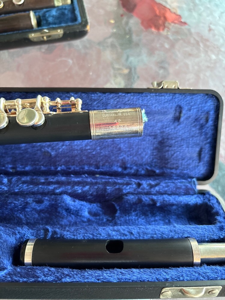 Gemeinhardt Silver Plated Elkhart 2SP C Flute Serial E12994 With Hard Case