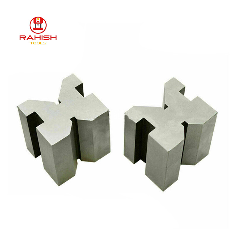 Precision Engineers All Steel V Blocks Clamp Set Vee Block Matched Pair