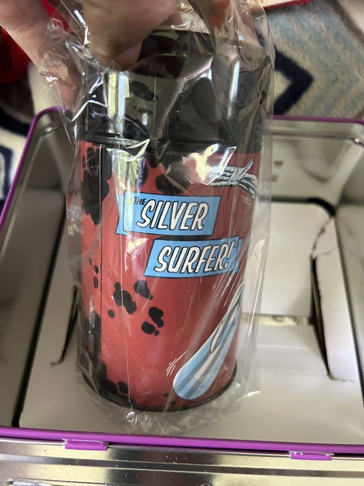 MARVEL GALACTUS LUNCHBOX w/ THERMOS! VG+!