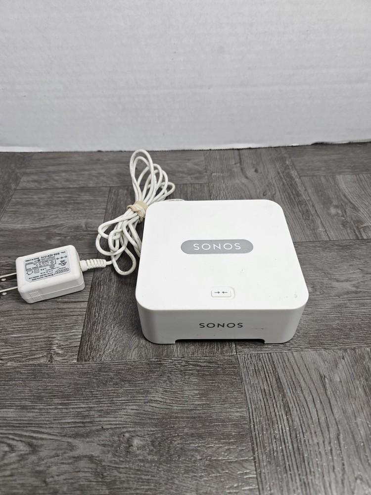 Sonos Bridge Wireless HiFi System White - W/ Power Cord & Ethernet Cord