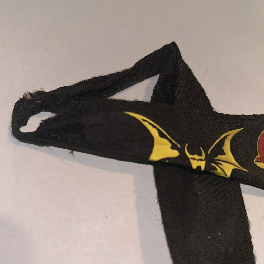 VTG Ozzy Osbourne 1984 HEADBAND SPEAK OF THE DEVIL - RARE - Bat Logo