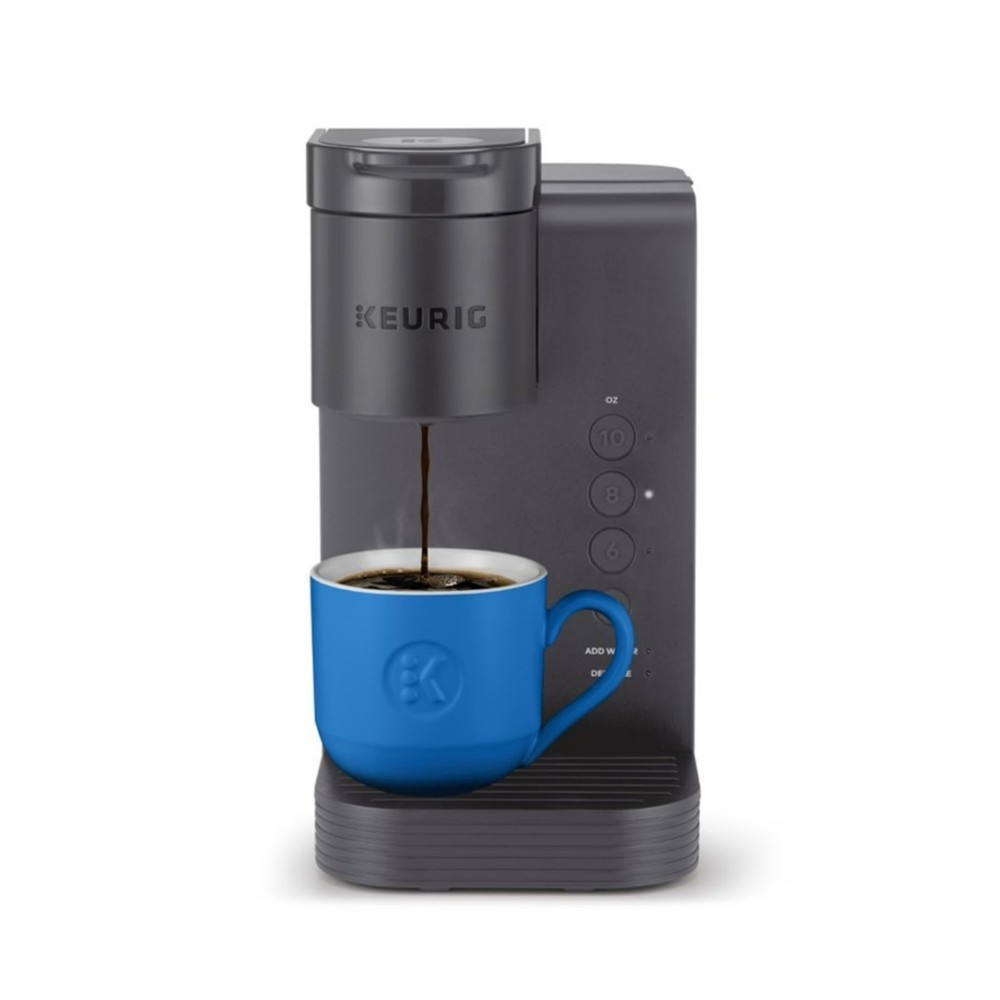 Keurig K-Express Essentials Single-Serve K-Cup Pod Coffee Maker (Matte Gray)