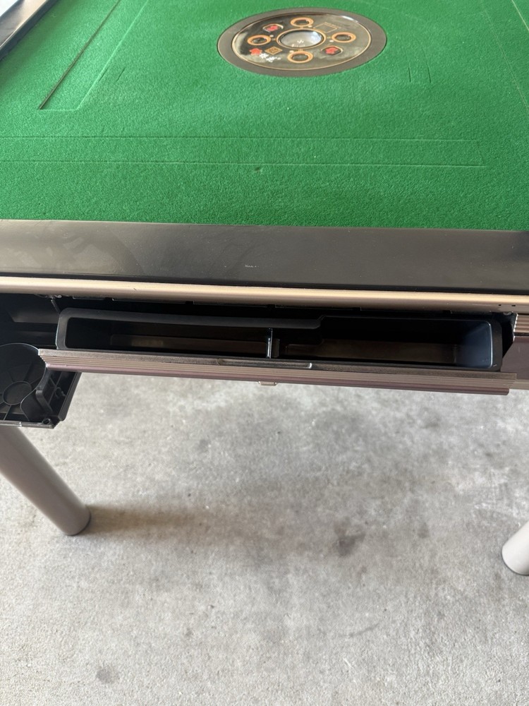 Sakura Automatic Mahjong Table HX98-56 220V 200W Green Arcade Machine MINT