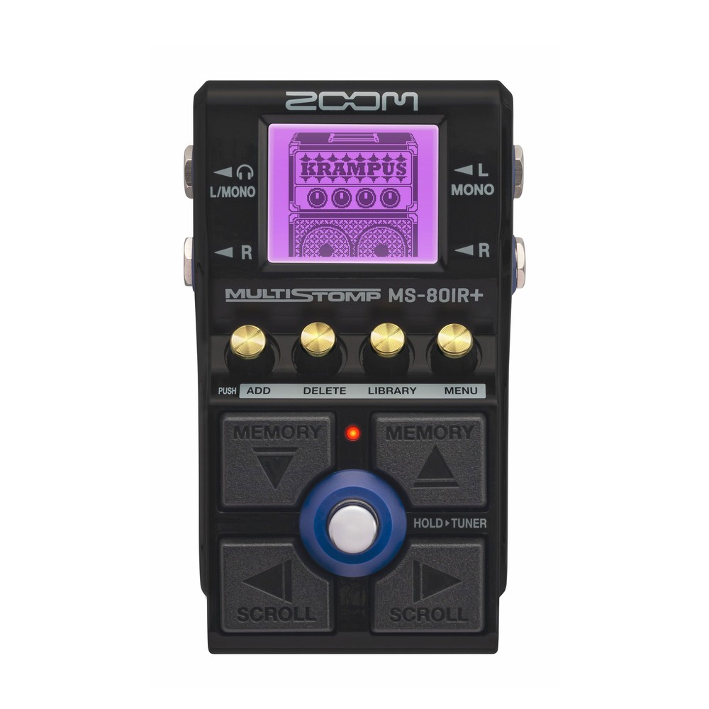 Zoom MS-80IR+ MultiStomp Amp & Cabinet Modeler Pedal