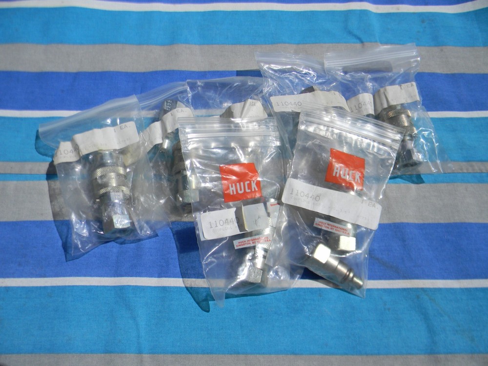 HUCK, Hydraulic Coupler/Coupling Assembly, #110440, NOS