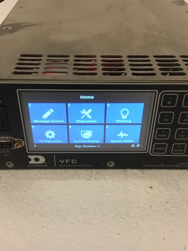 Daktronics S-1241 Vanguard Field Controller VFC LED Display Tested WORKING QTY