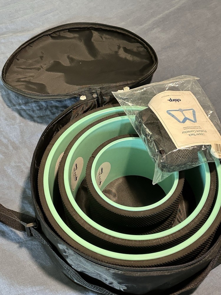 Chirp Wheel+ Back Roller Set 3 Wheels w/ Case & Posture Corrector