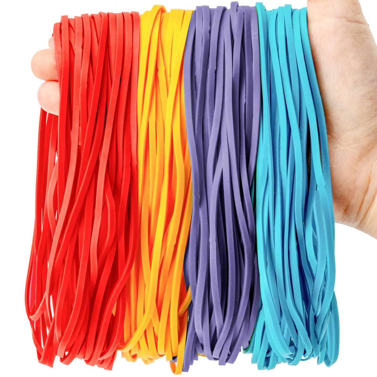 Extra Large Rubber Bands Heavy Duty Jumbo Elastic 150 Pack
