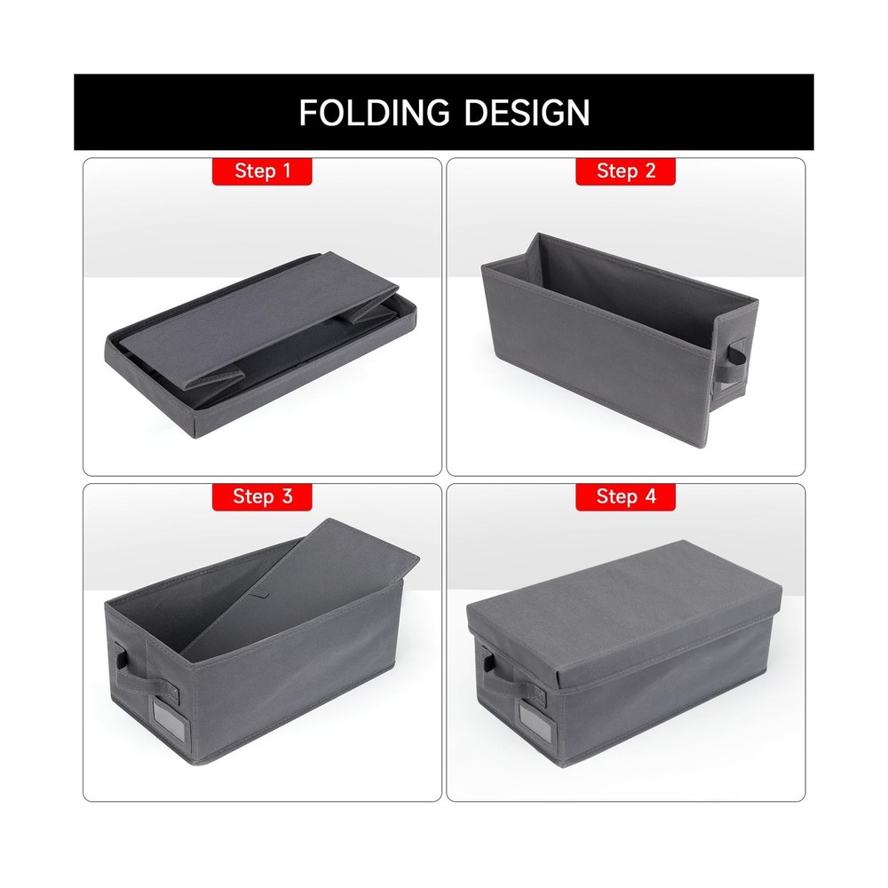 Upgrades DVD Storage Box - Perfect DVD Case Storage Solution, Stack... Fast Ship