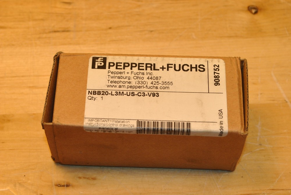 Pepperl & Fuchs NBB20-L3M-US-C3-V93 Inductive Sensor