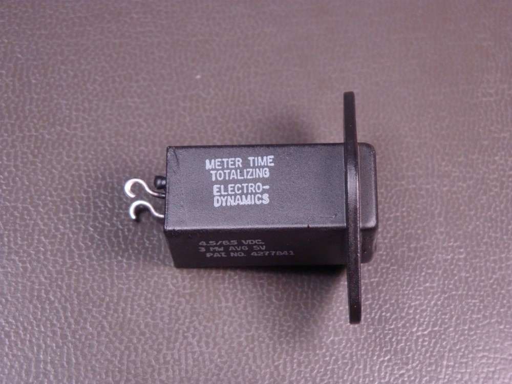 D46C8CD Electro Dynamics Elapsed Time Indicator DC Series 4.5Vdc - 6.5Vdc NOS
