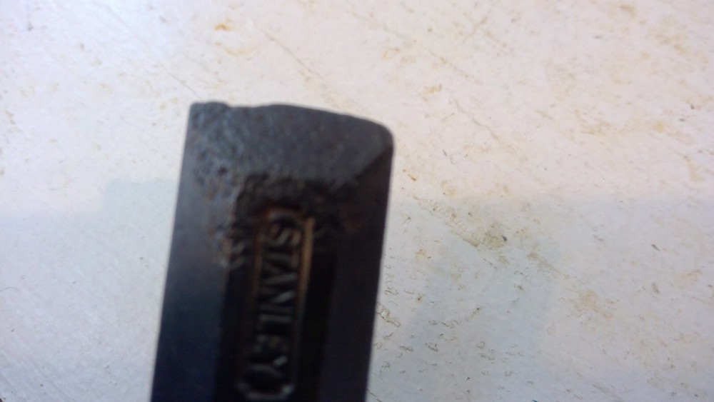 Stubby Stanley Wood Socket Chisel, 3/4 Inch Vintage