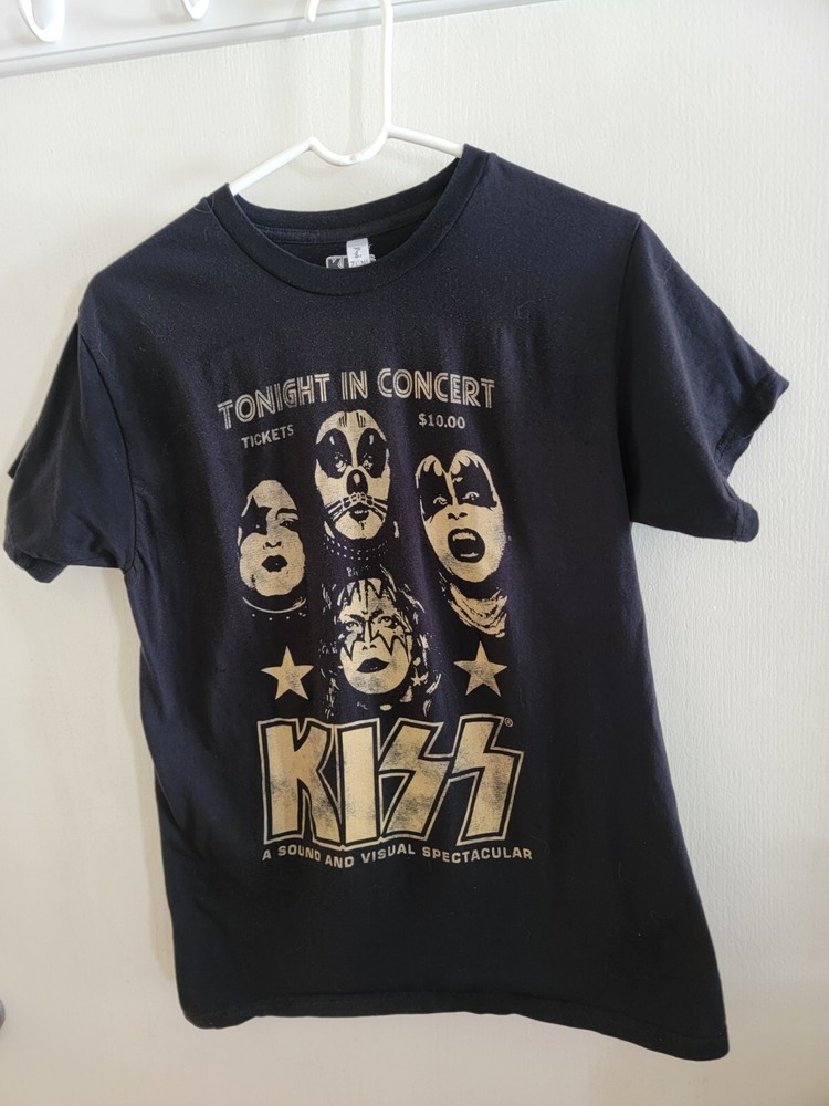 KISS T- Shirt - Tonight in Concert, Sound & Visual Spectacular, Sz M