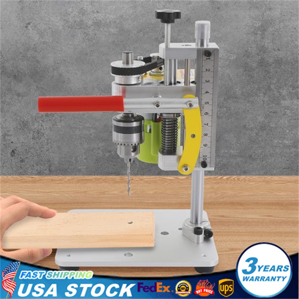 Portable Drill Press Mini Electric Drill Press Bench Small Benchtop Drill Press
