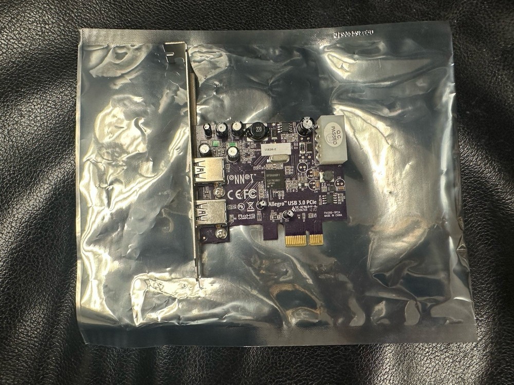 Sonnet Allegro USB 3.0 2-Port PCI-Express PCIe Adapter Controller Card USB3M-E