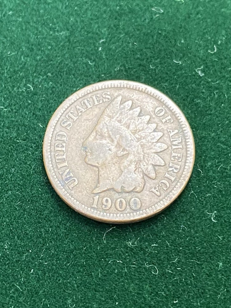 1900 indian head penny cent
