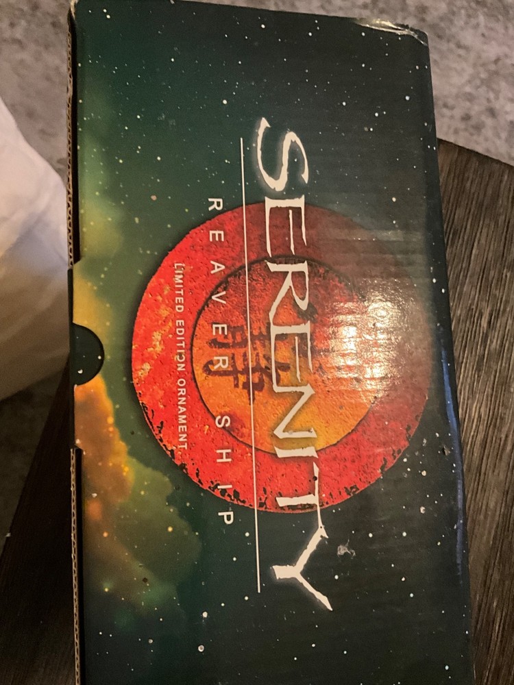 serenity limired edition reaver ship collectectors