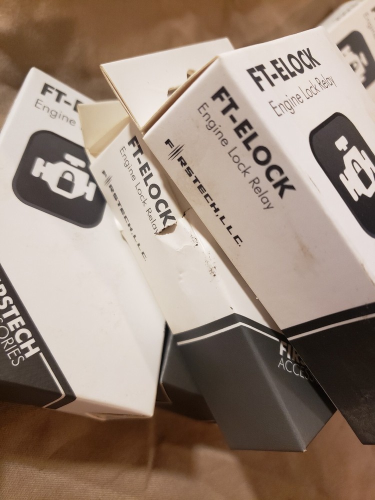 Lot Of 8 Compustar Firstech FT-ELOCK Engine Lock Relay