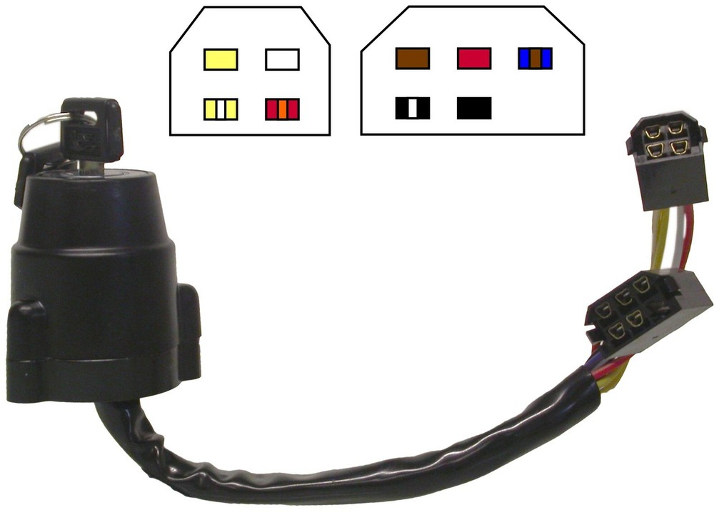 Ignition Switch For Yamaha XT 500 1979