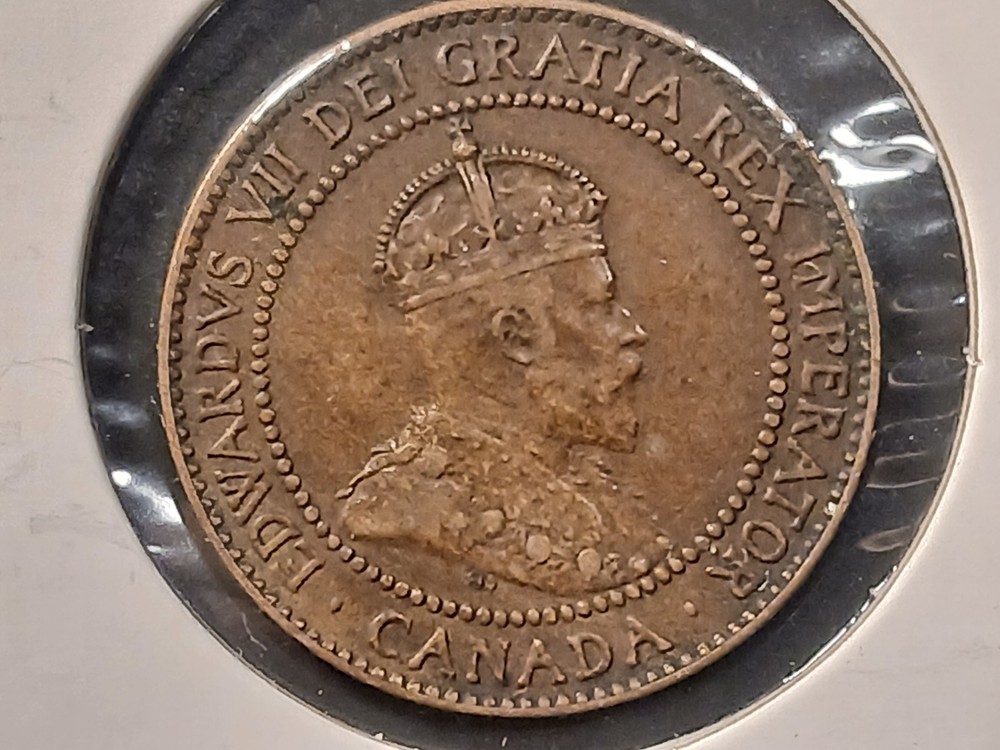1910 Canada Edward VII Large Cent #3