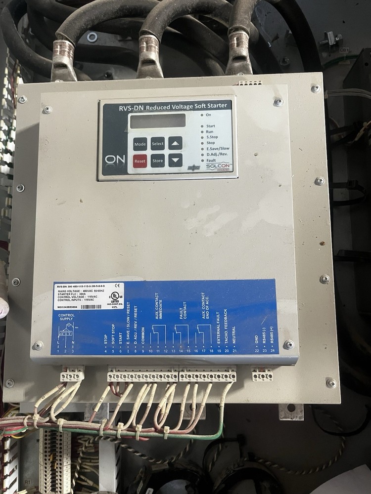 Solcon RVS-DN Reduced Voltage Soft Starter 200-600V 3 Phase Motor Controller