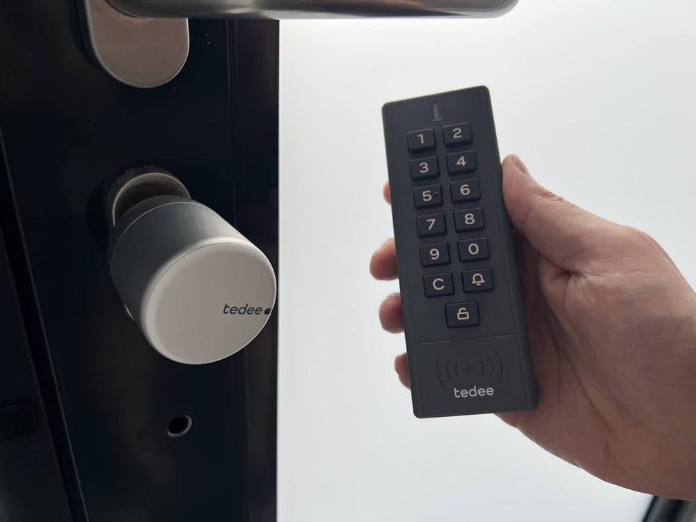 Tedee PIN keypad for Tedee Smartlock Go/PRO Grey