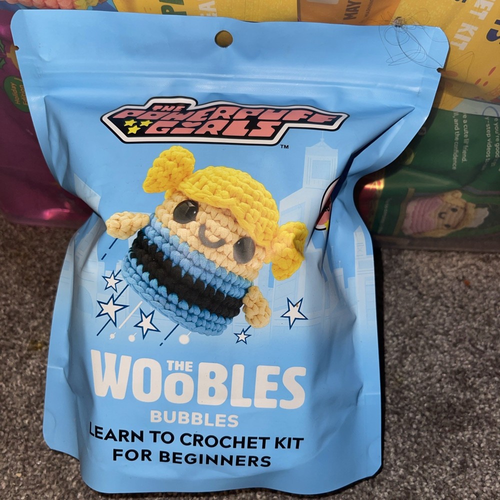 The Woobles Bubbles, Crochet Kit