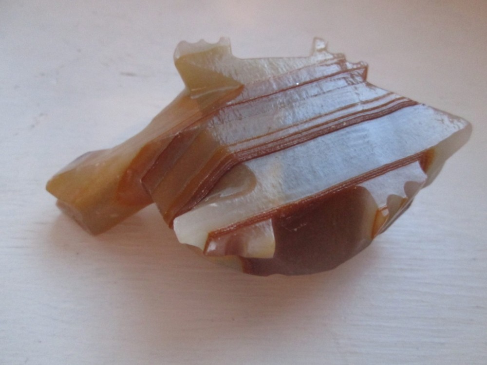 Solid Stone Carved Turtle Figurine 3 3/4" Long