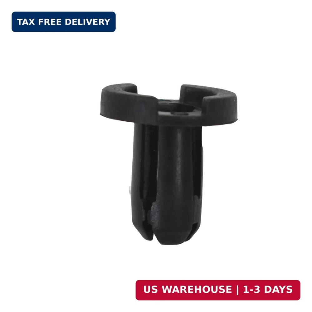 labwork 100 Pcs 10mm Clips Plastic Push Type Rivet Retainer Fastener Replacement