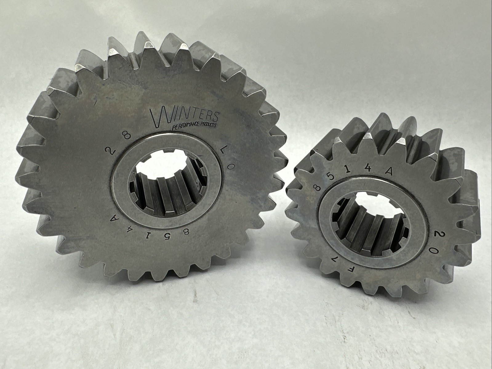 Set 14A REM Polished Winters Performance Steel Quick Change Gear 10 Spline 8514A