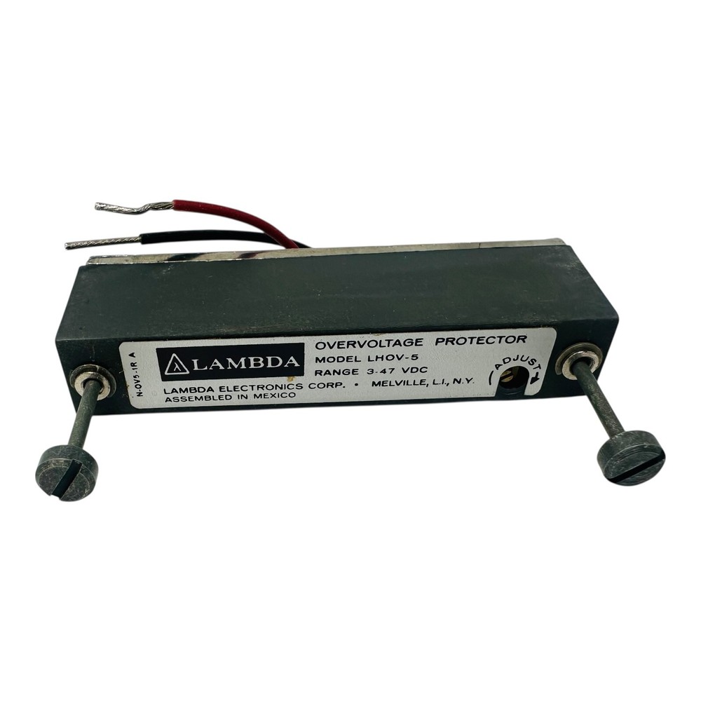 LAMBDA MODEL LHOV-5 OVERVOLTAGE PROTECTOR NEW/UNUSED SURPLUS