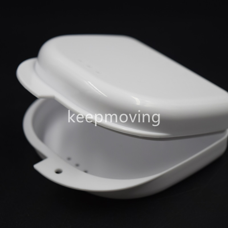 Mouthguard Dentures Storage Box Protective Dental False Teeth Case Container
