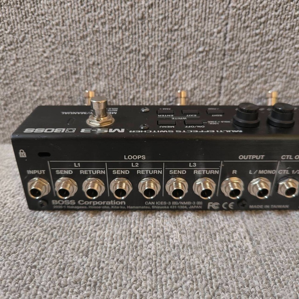 Boss MS-3 Multi Effects Switching Pedal Loop Switcher From Japan
