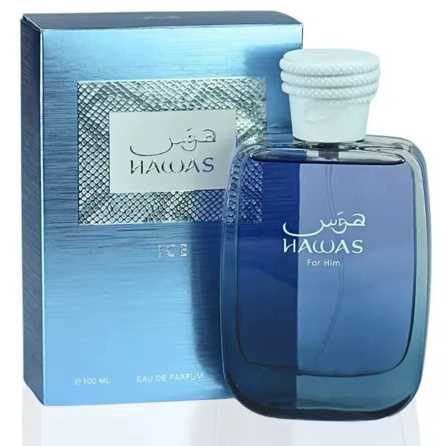 Rasasi Hawas Ice Eau de Parfum 3.4 oz / 100 ml Spray for Men