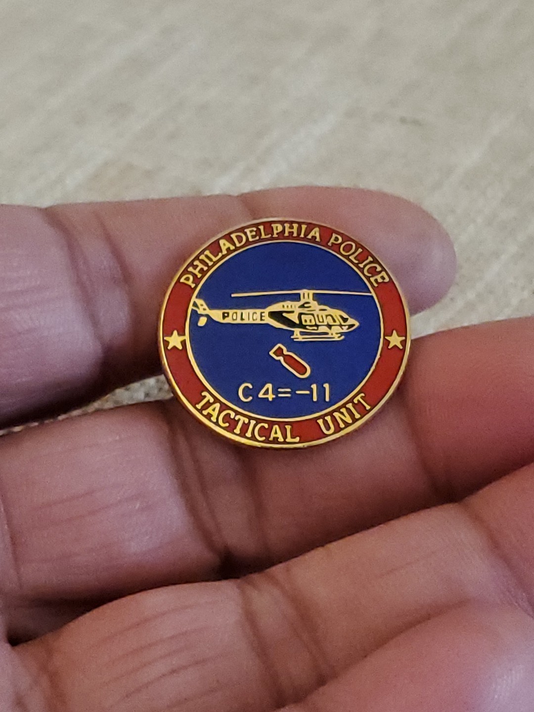 Philadelphia Police Helicopter Pin